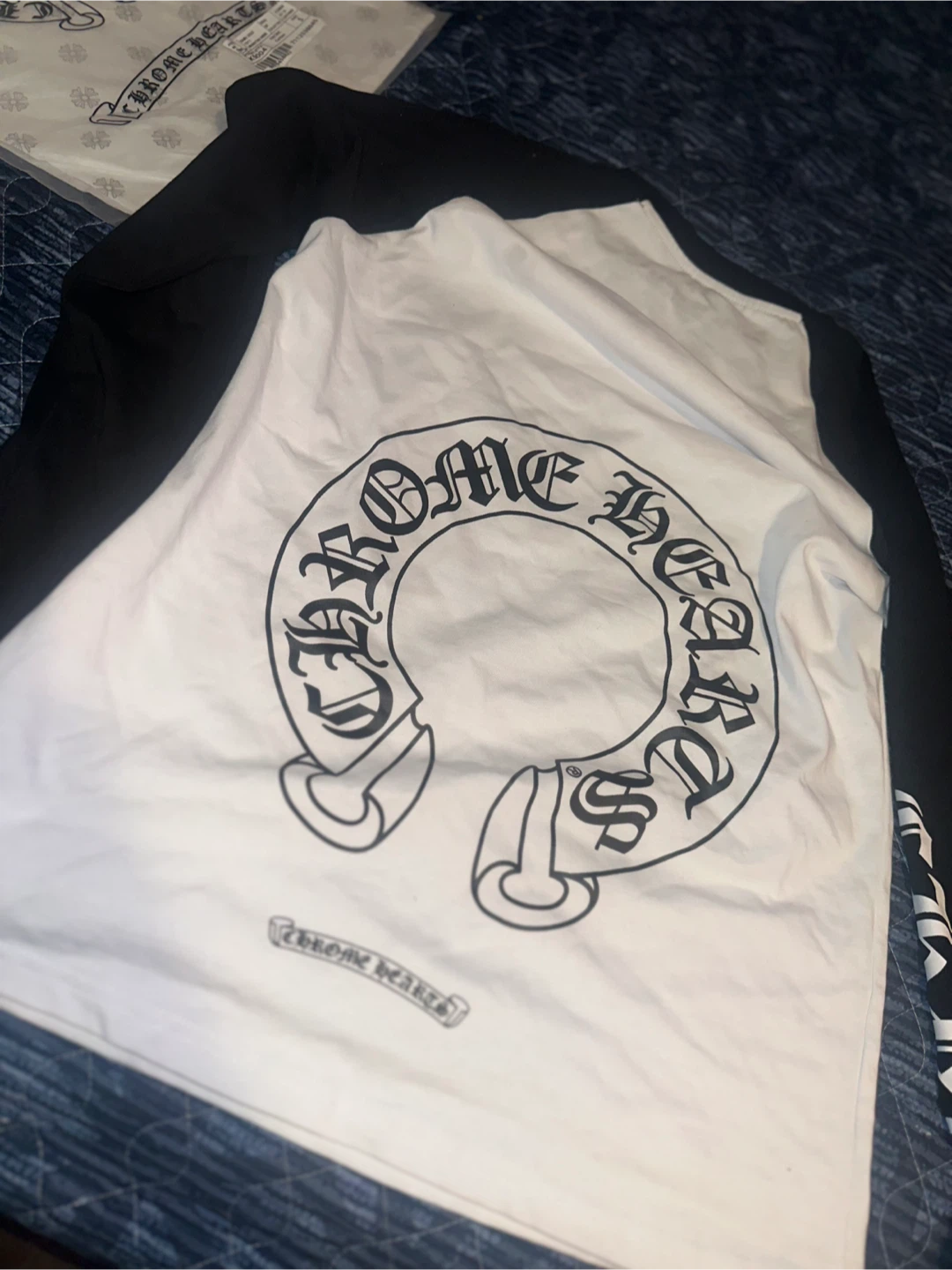 Chrome Hearts Baseball Long Sleeve Tee - photo 5