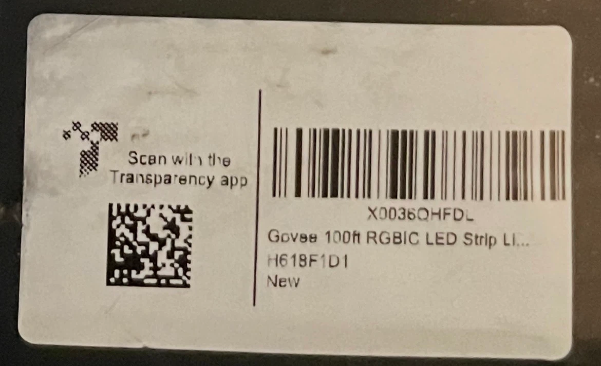 Govee 100ft RGBIC LED Strip Lights Google/Alexa Compatible - photo 2