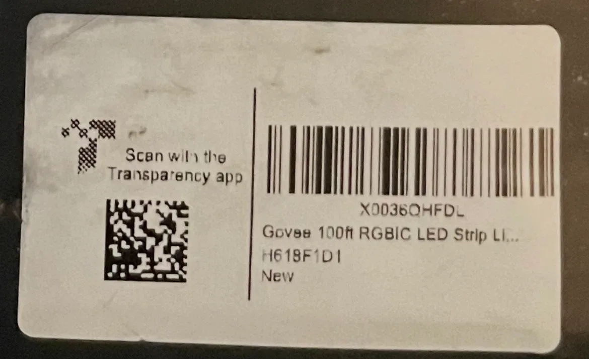 Govee 100ft RGBIC LED Strip Lights Google/Alexa Compatible - photo 2