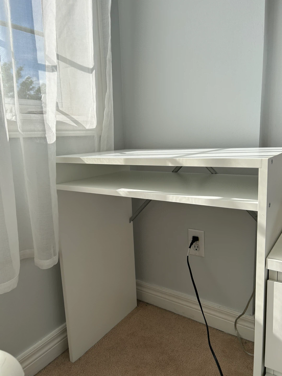 IKEA Wall-mounted drop-leaf desk and chair - photo 3
