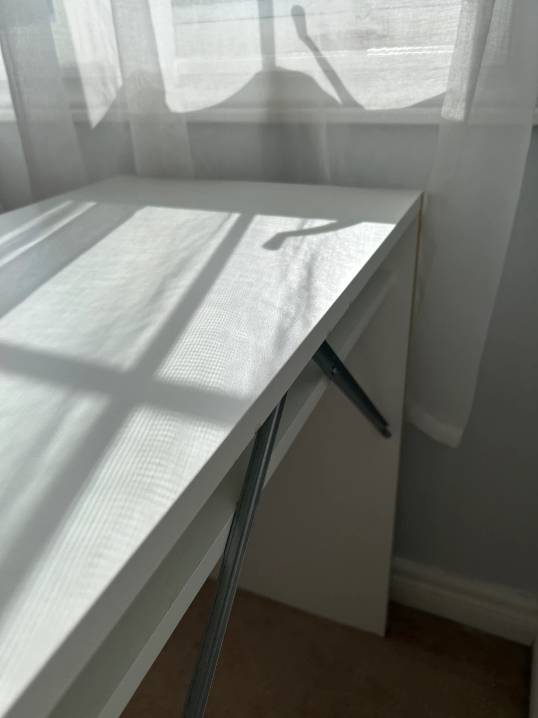 IKEA Wall-mounted drop-leaf desk and chair - photo 4
