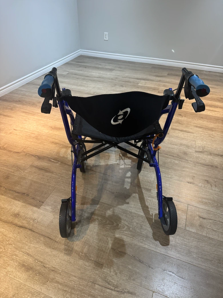 Fusion 2-in-1 Rollator and Transport Chair