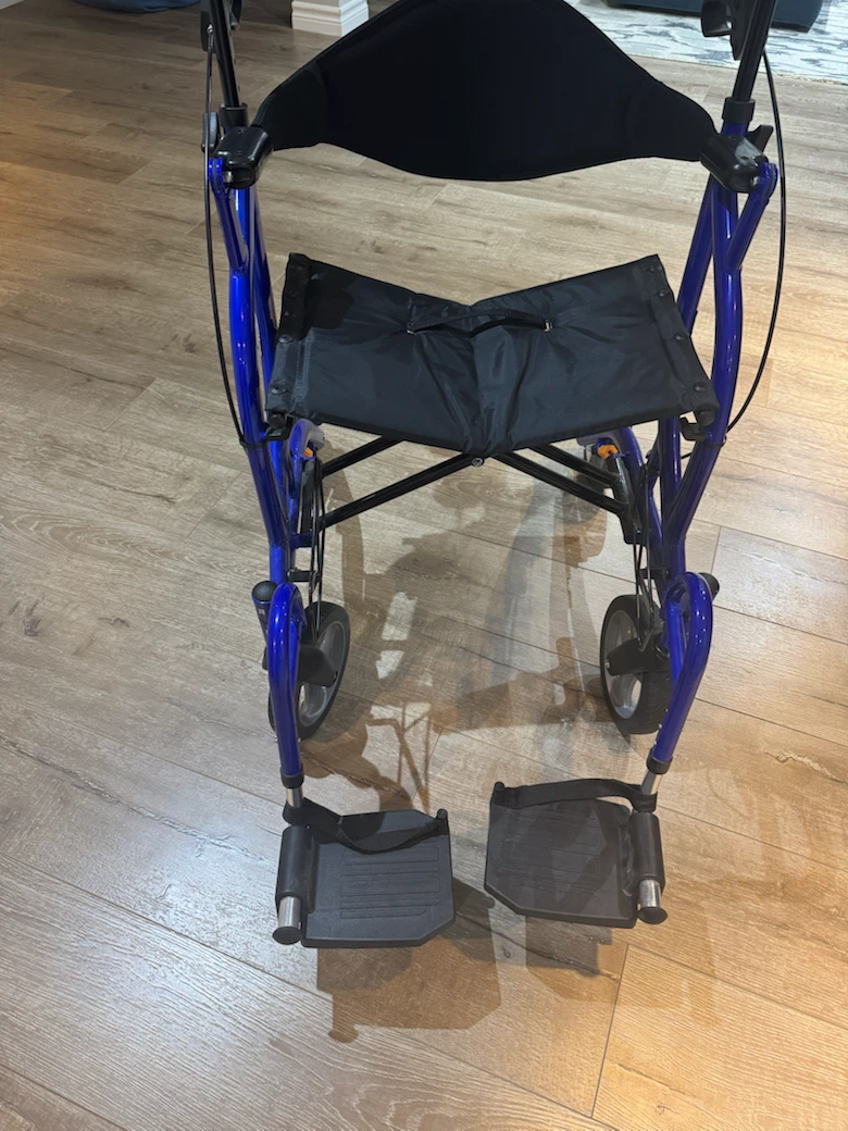 Fusion 2-in-1 Rollator and Transport Chair - photo 3