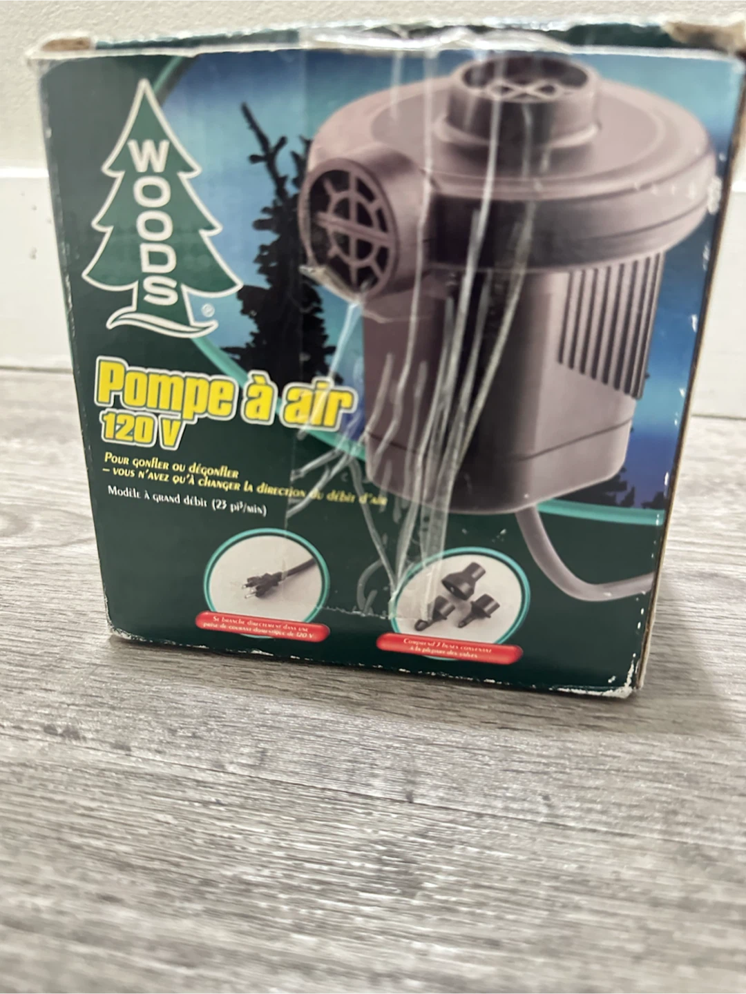 Woods 120V Electric Air Pump