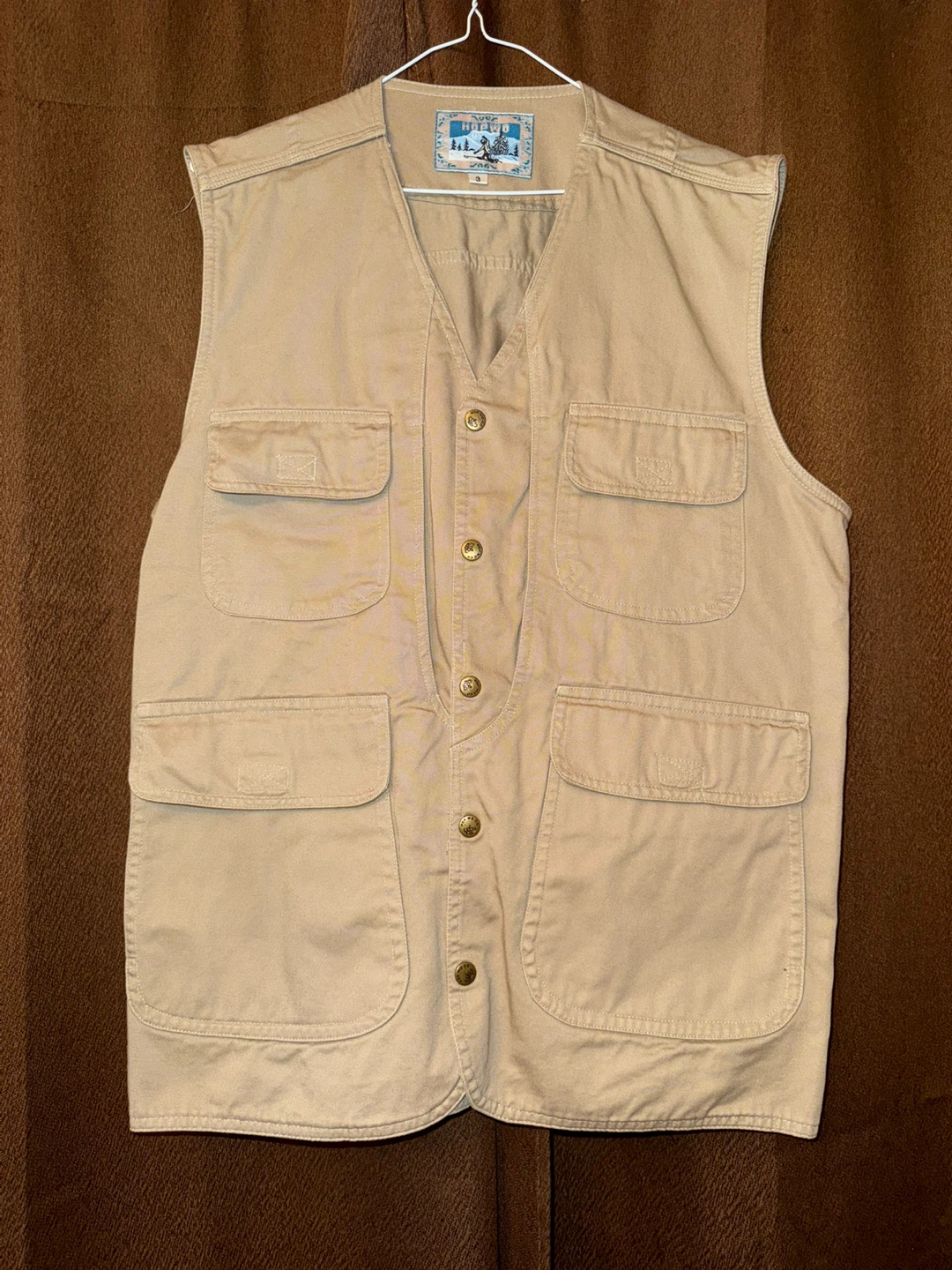 Hopwo Beige Utility Vest