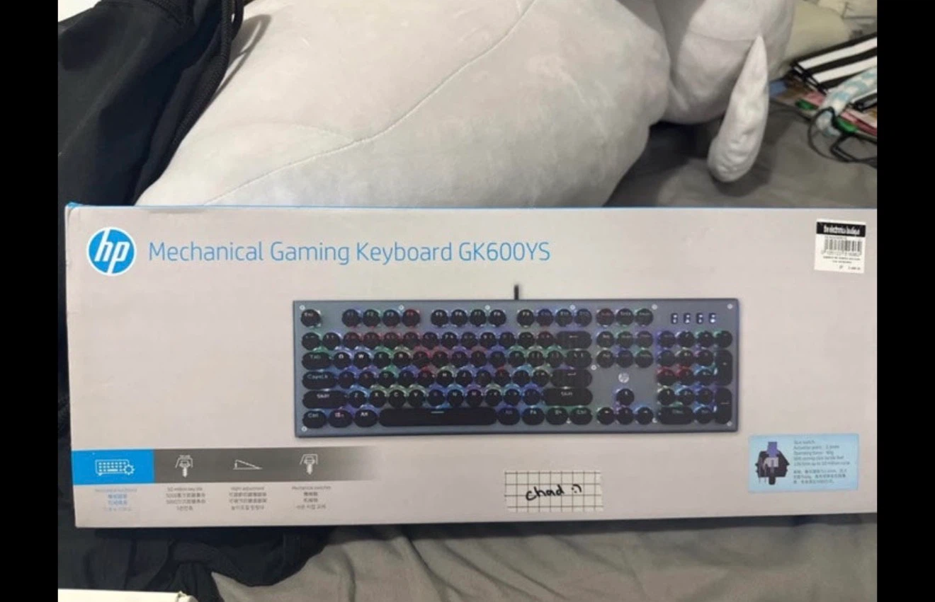 HP GK600YS Mechanical Gaming Keyboard - photo 2