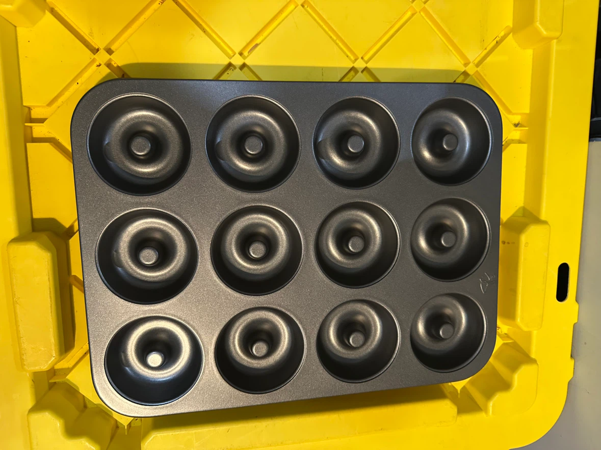 12-Cavity Non-Stick Donut Baking Pan - photo 2