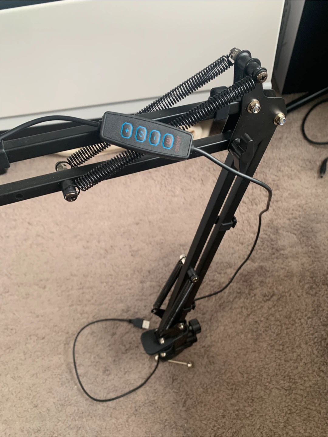 Ring Light and Microphone Boom Arm Stand - photo 3
