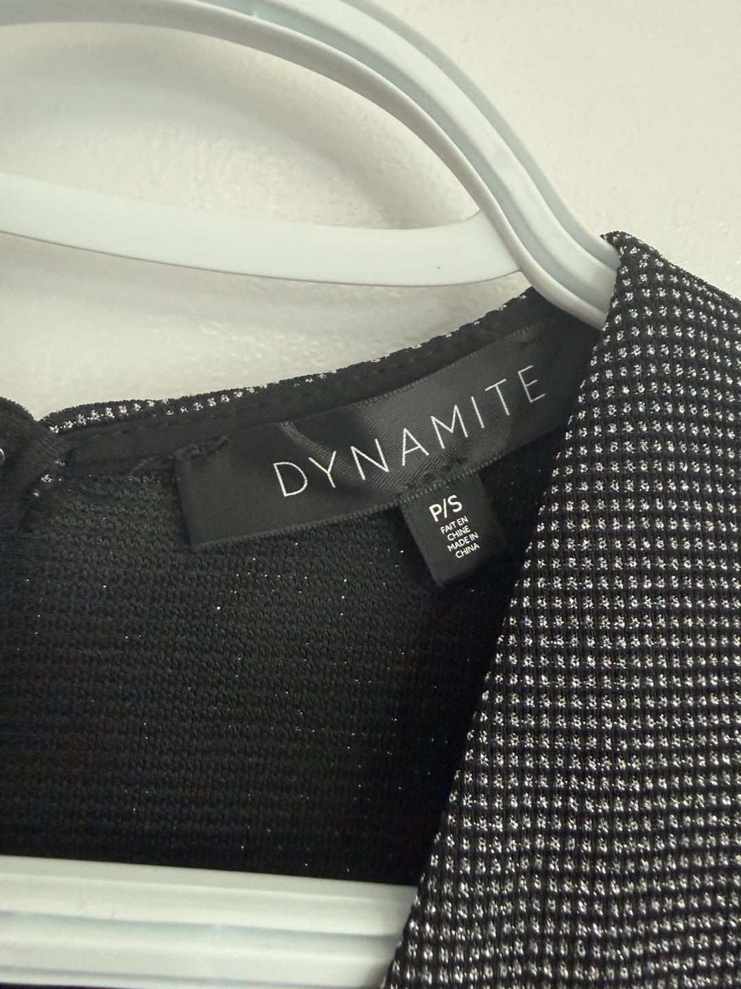 Dynamite Women's Sparkle Wrap Dress - photo 3
