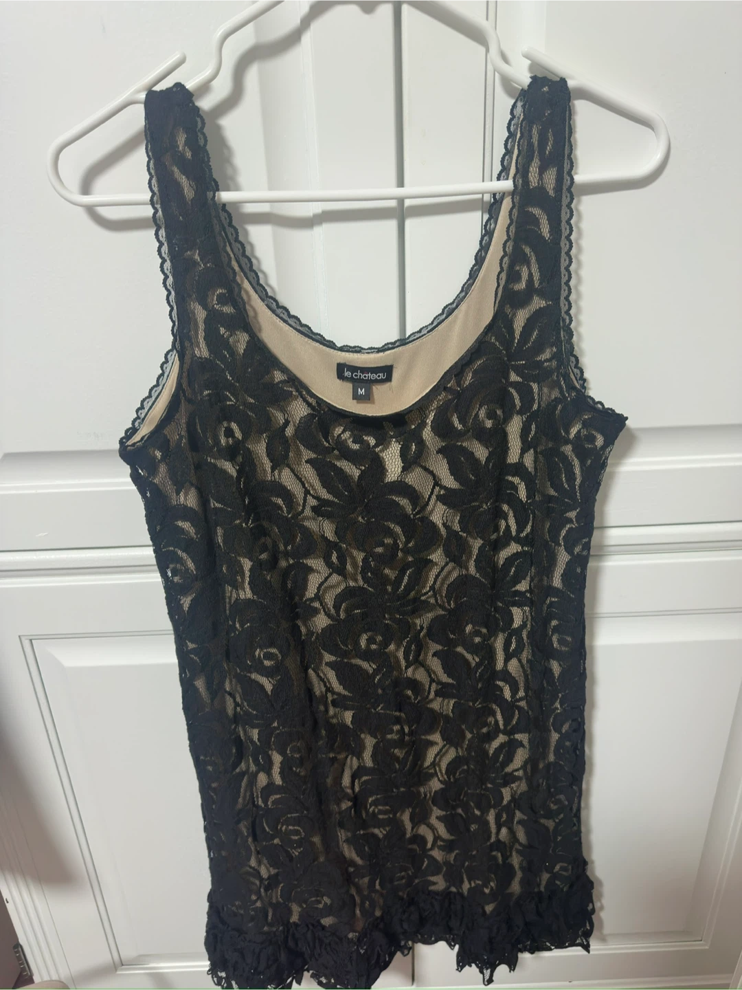 Le Chateau Black Lace Dress