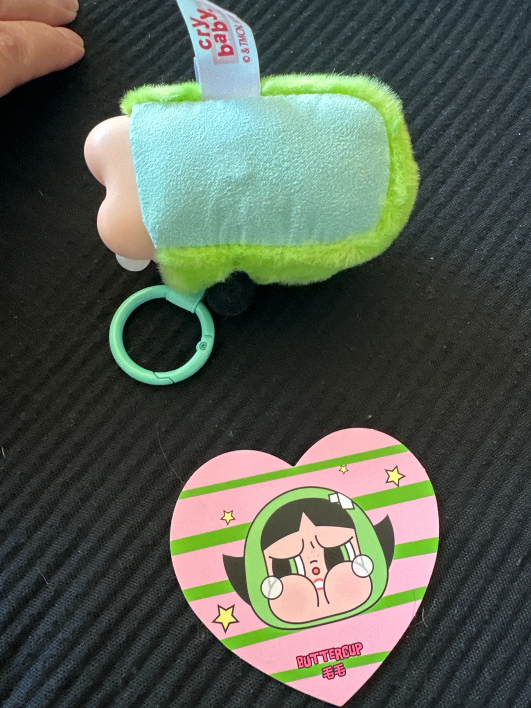Cry Baby x Powerpuff Girls Buttercup Plush Keychain - photo 3