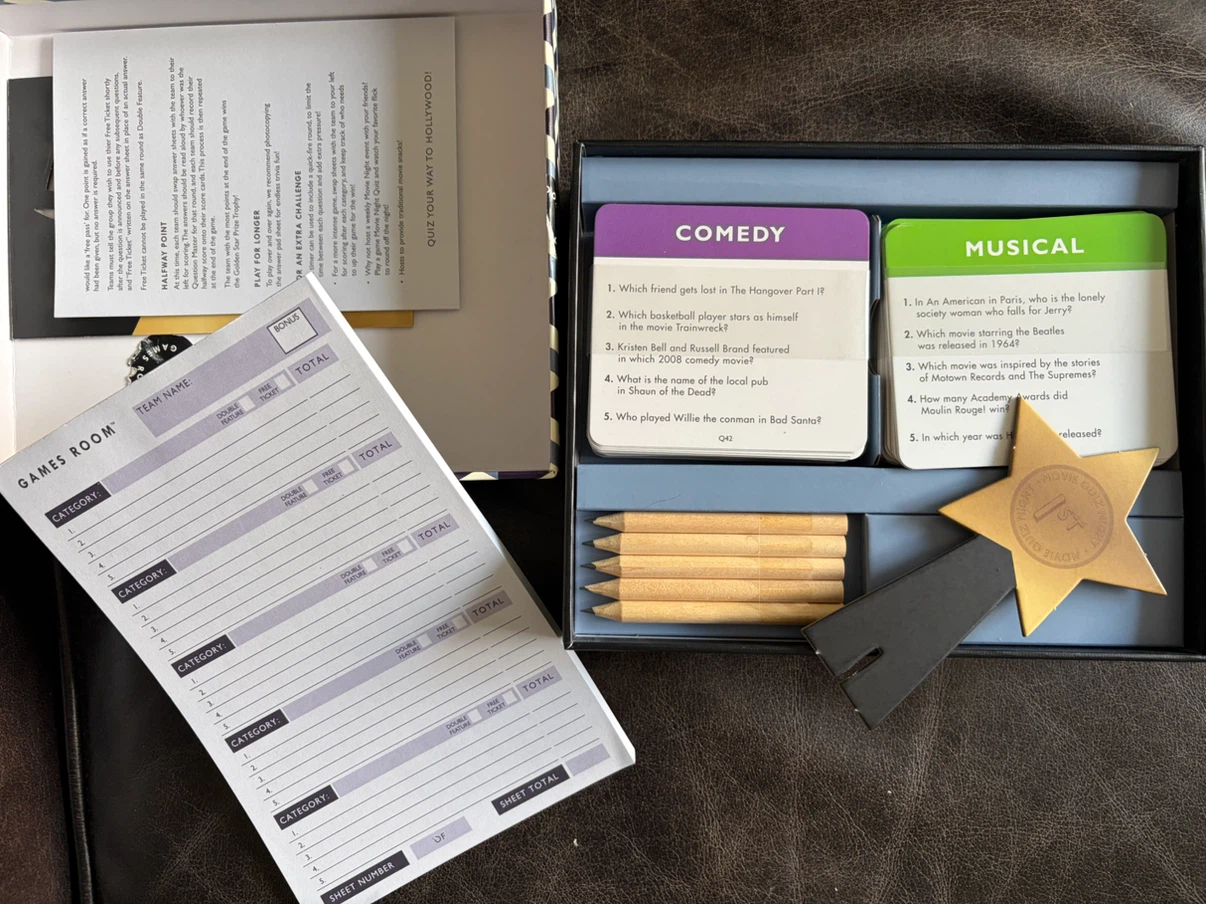 Movie Quiz Card Trivia Game (official TIFF merch shop) - photo 2