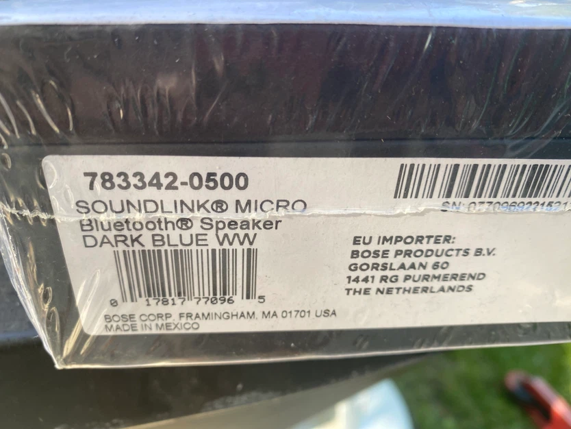 Bose SoundLink Micro Bluetooth Speaker - Dark Blue - photo 2