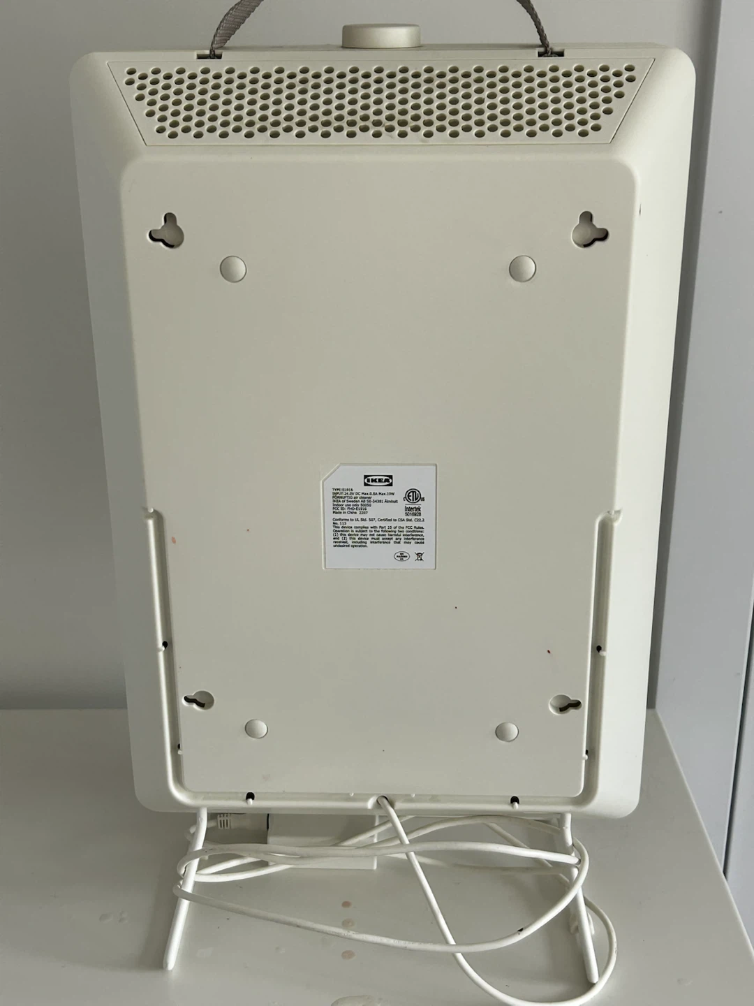 IKEA FÖRNUFTIG Air Purifier with Activated Charcoal Filter - photo 2