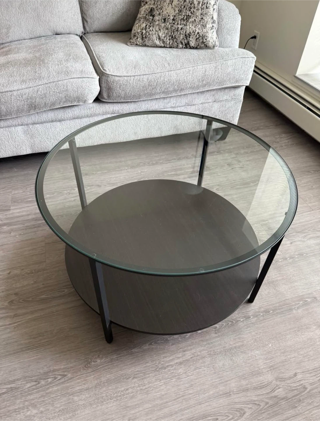 Round Glass Coffee Table