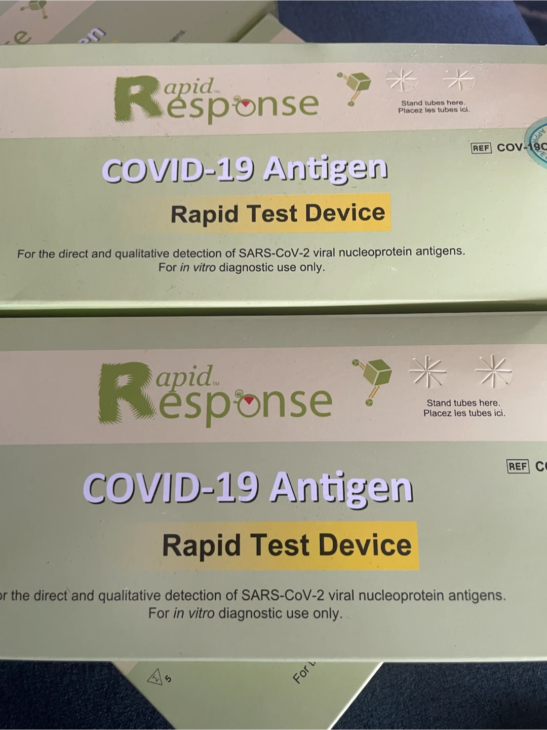 Rapid Response COVID-19 Antigen Rapid Test Device