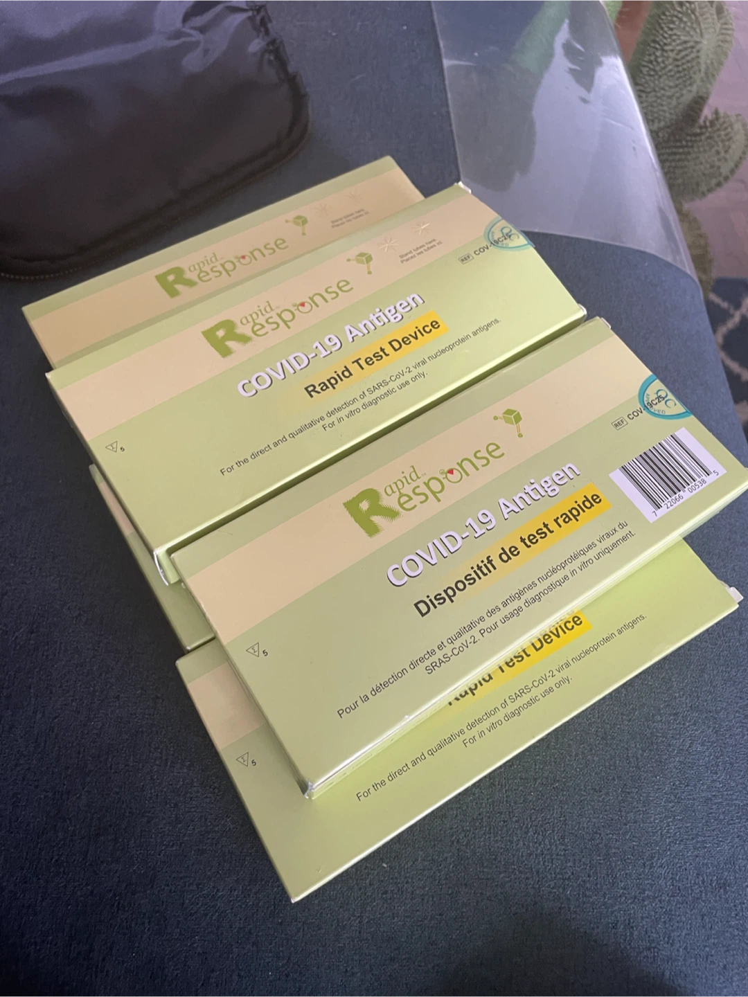 Rapid Response COVID-19 Antigen Rapid Test Device - photo 2