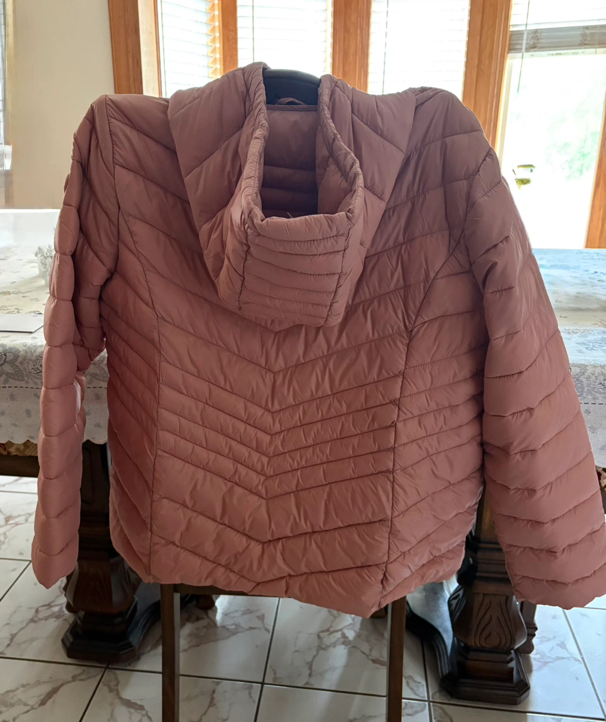 Point Zero Puffer Jacket - Dusty Rose - XXL - photo 2