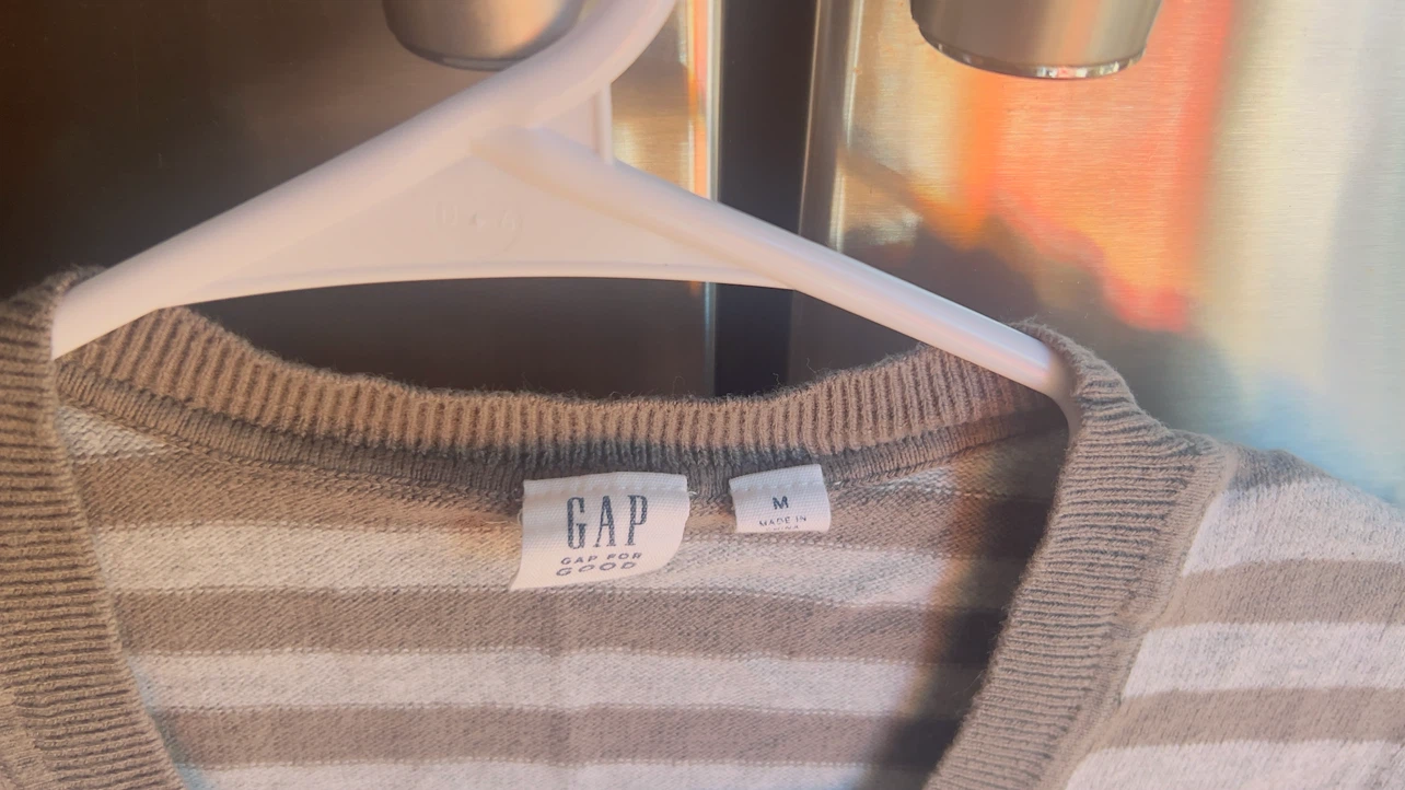 GAP Girl’s Striped Long Sleeve Sweater Size M - photo 2