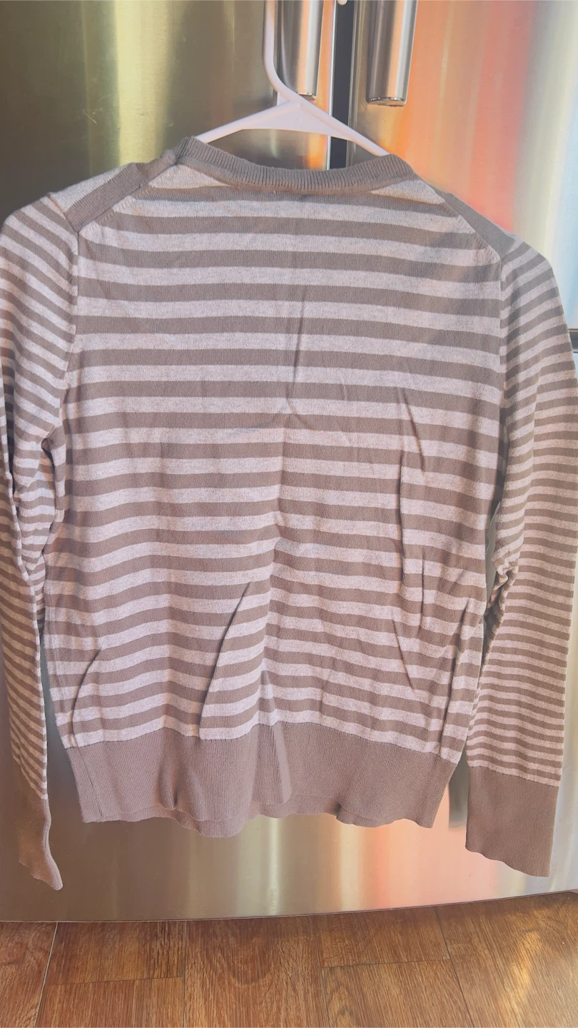 GAP Girl’s Striped Long Sleeve Sweater Size M - photo 4
