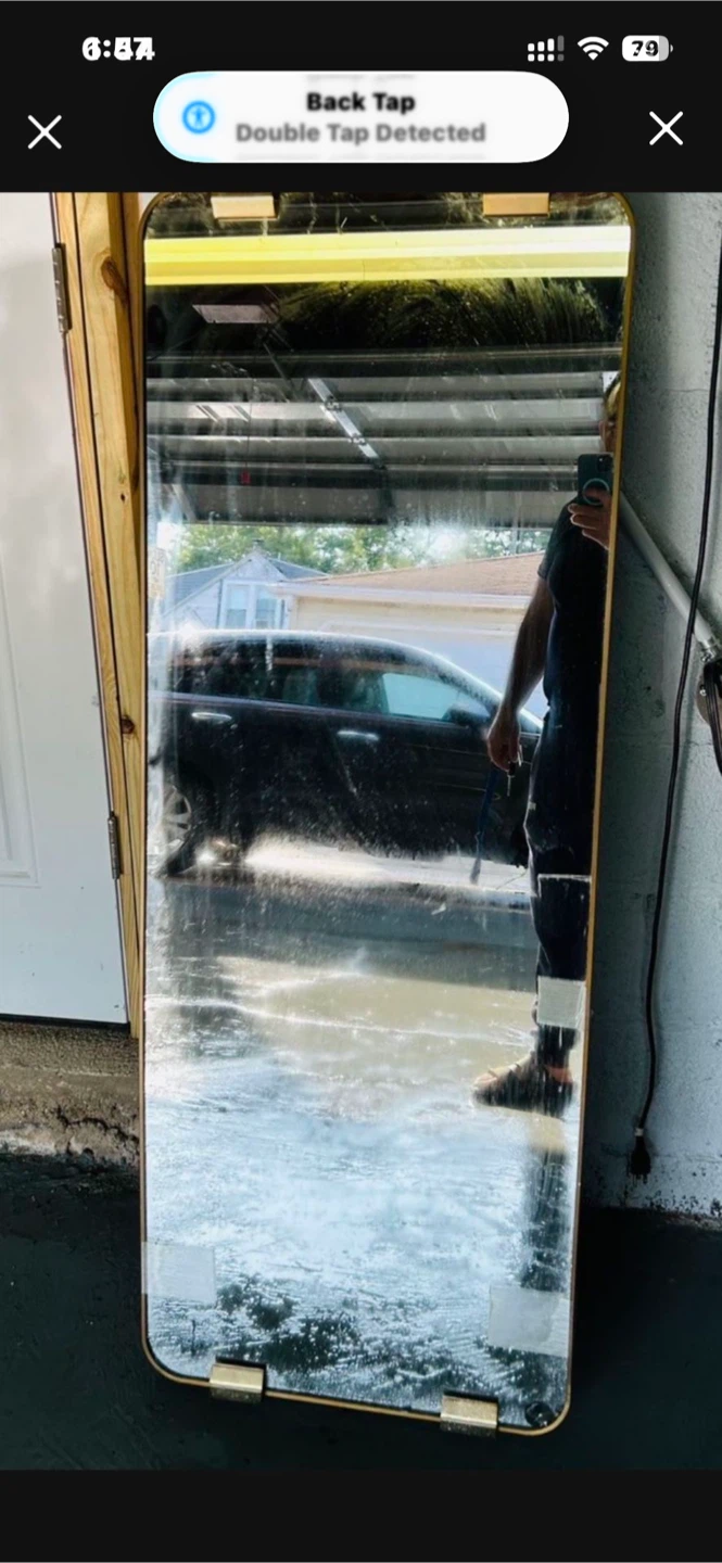 Full Length Gold Mirror