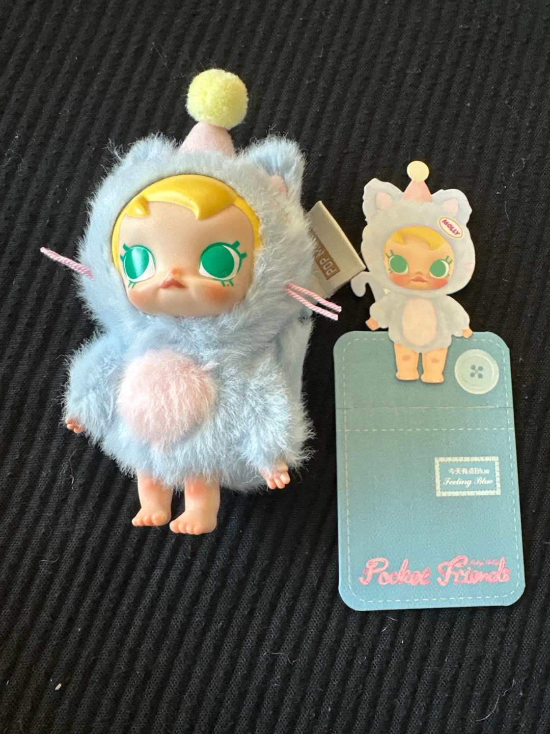 Pop Mart Molly Pocket Friends Feeling Blue Plush