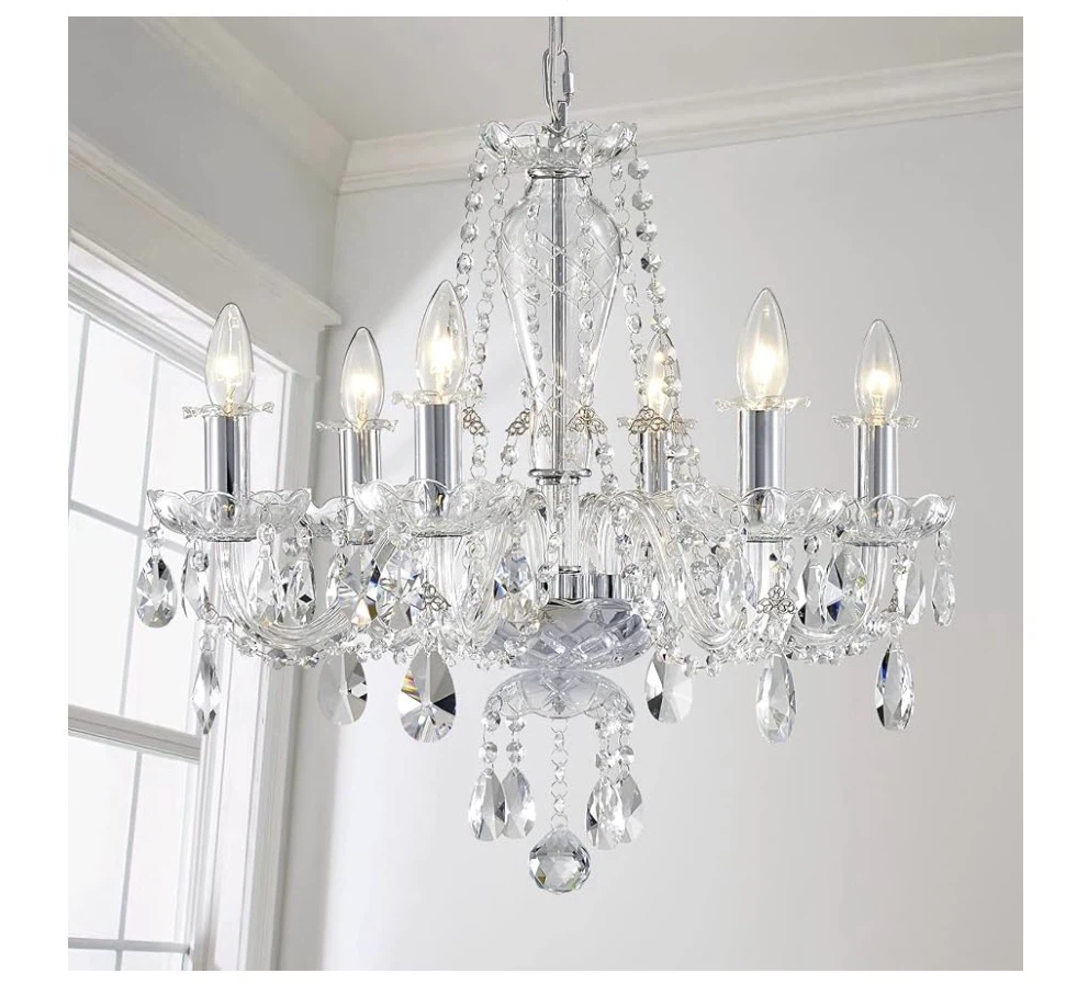 Crystal Chandelier Light Fixture, Maria Therasa
