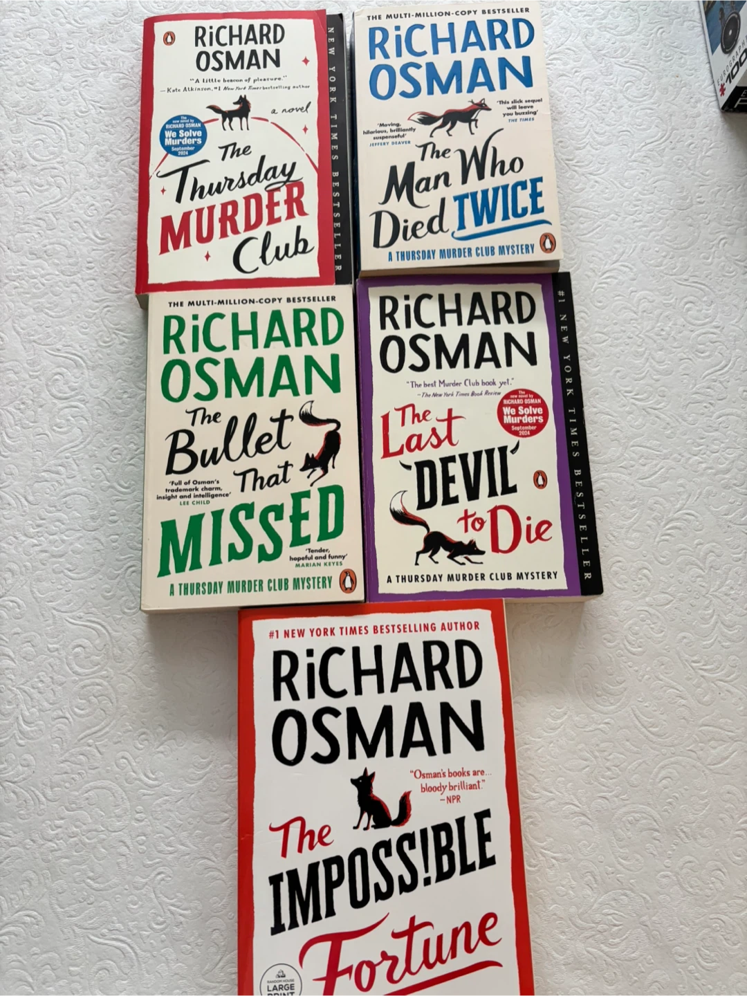 Richard Osman Thursday Murder Club Book Set - photo 2