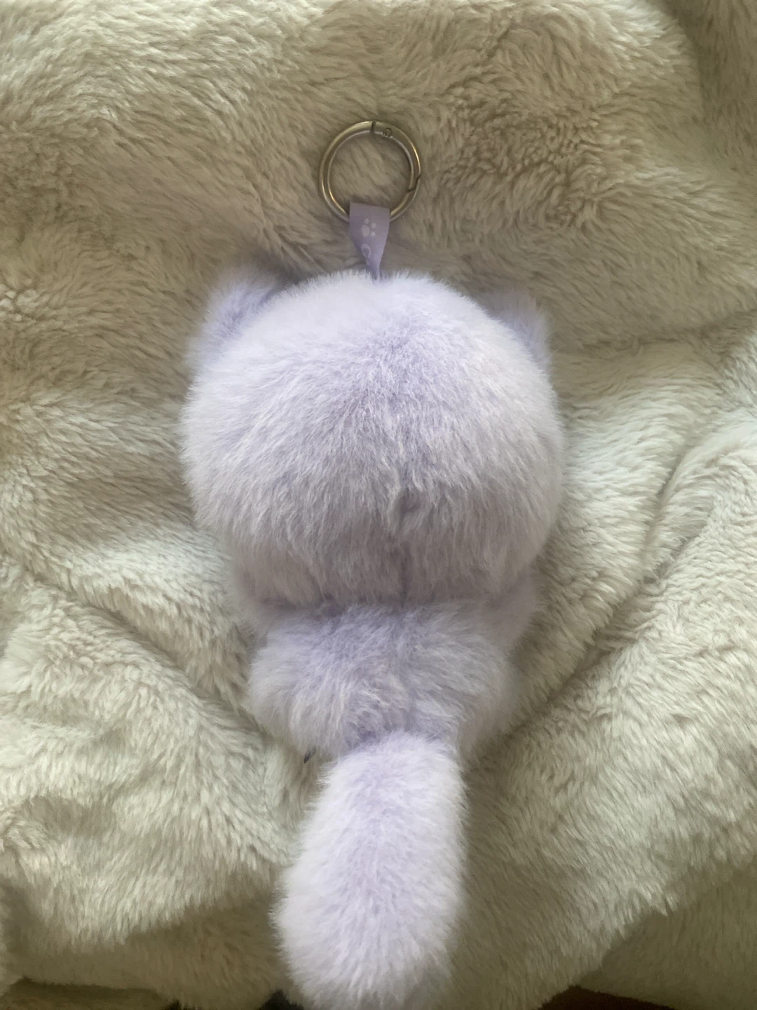 TOP TOY Purple Plush lamb/unicorn Animal Keychain - photo 2