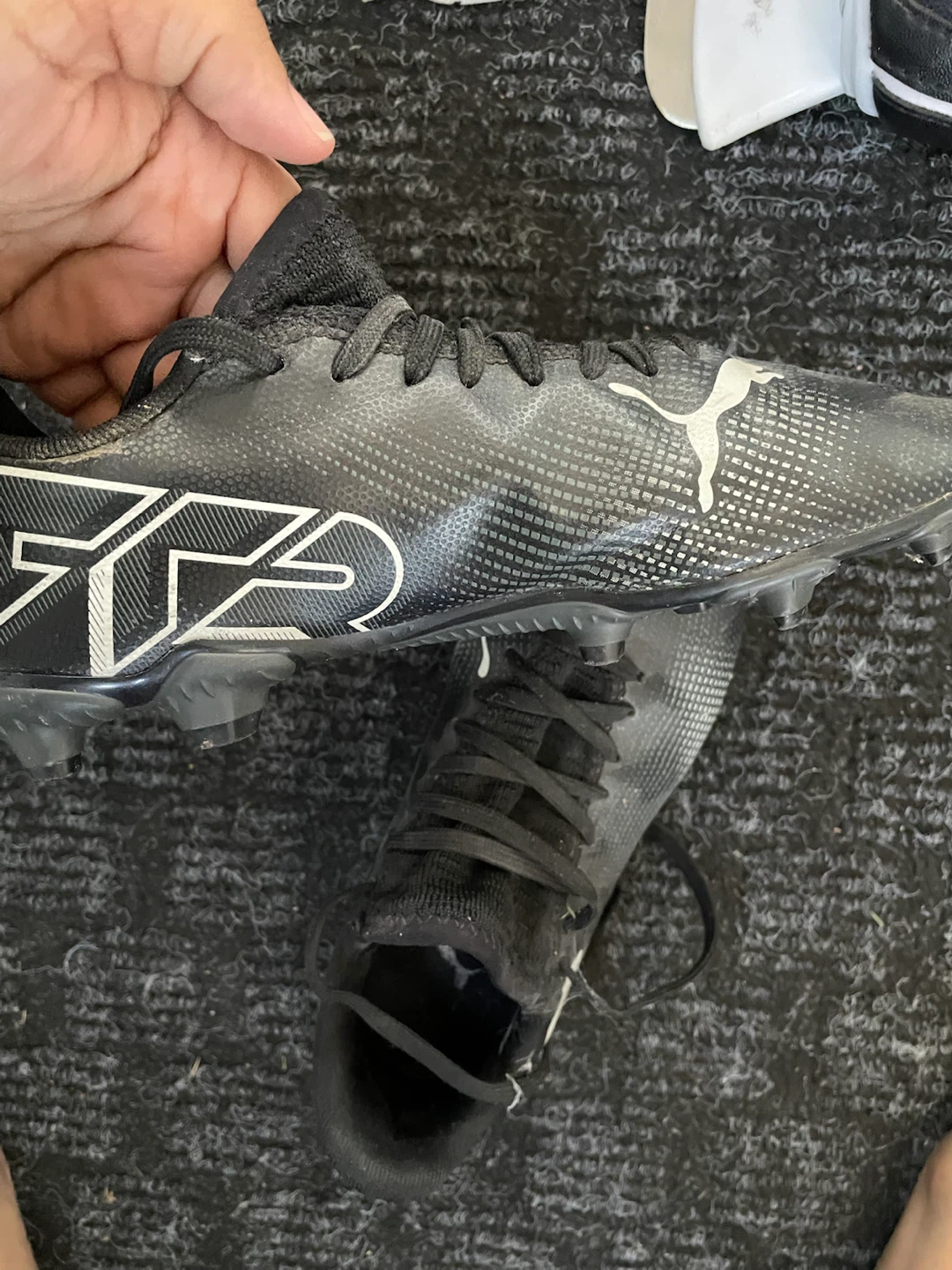 Puma Soccer Cleats Black Size US 4