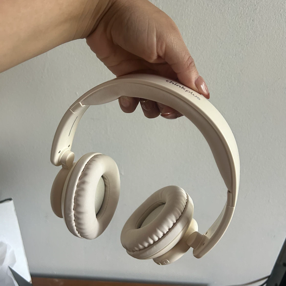 Lenovo Thinkplus Wireless Headphones - Cream