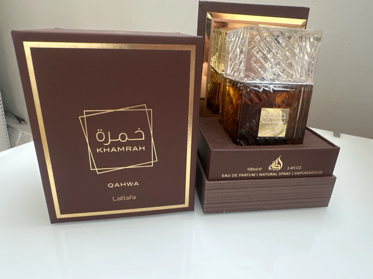Lattafa Khamrah Qahwa Eau de Parfum 100ml