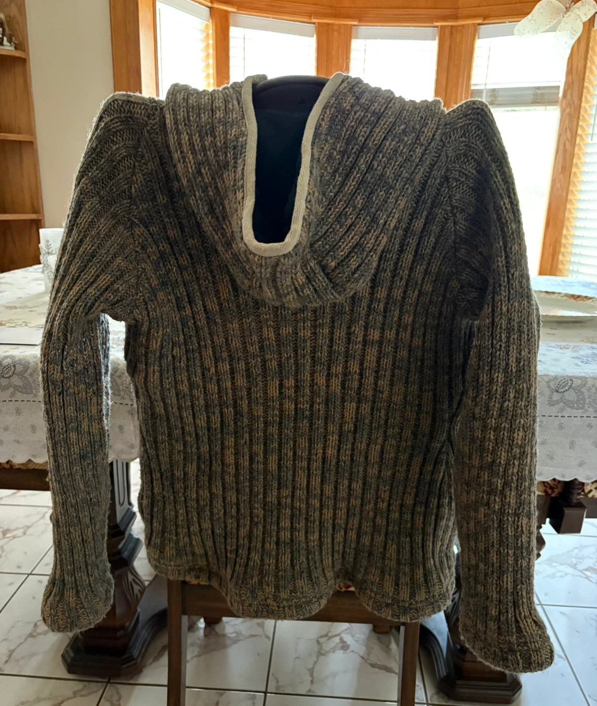 Wool Zip-Up Hoodie - photo 2