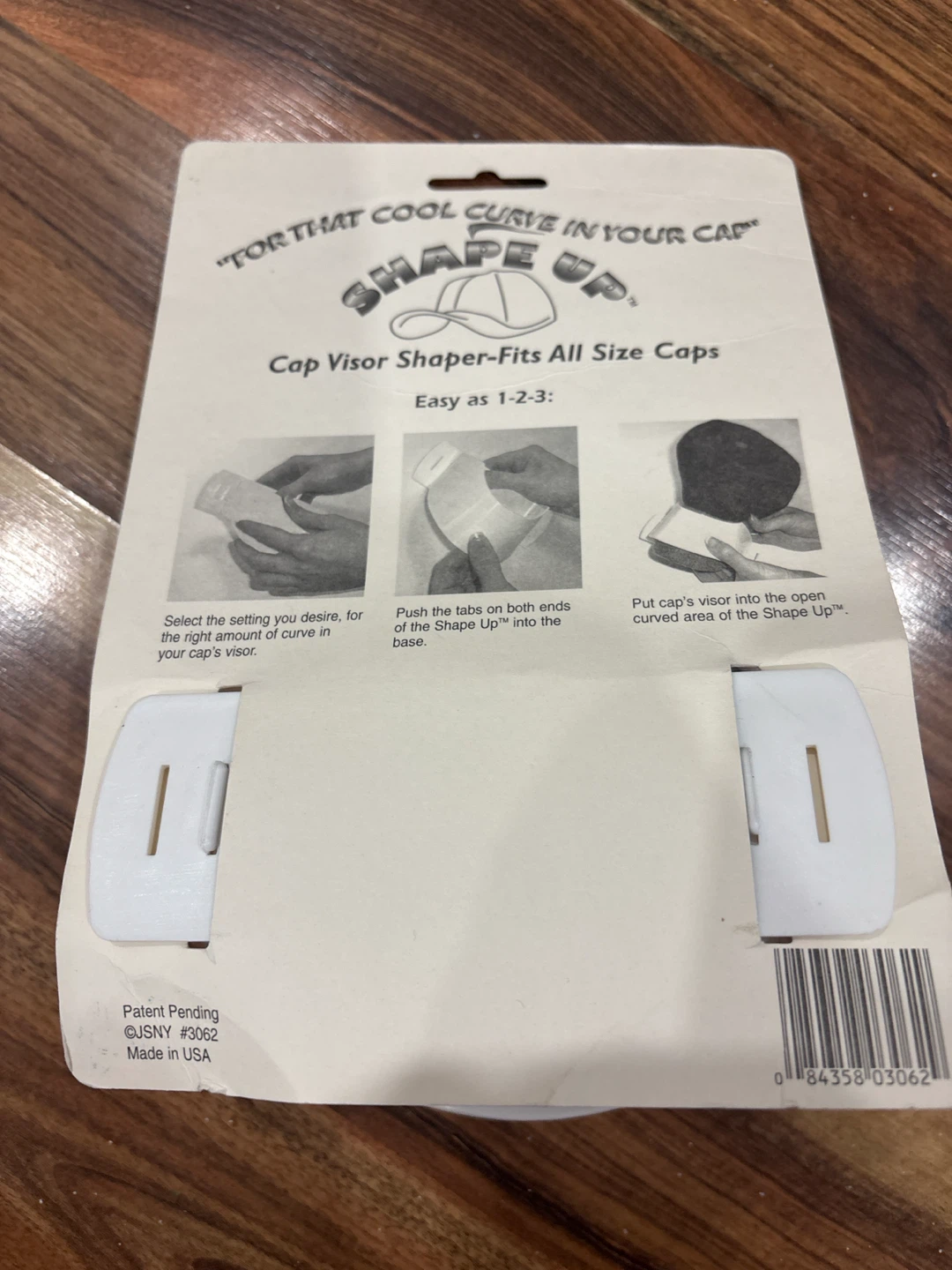 New Shape Up Cap Visor Shaper - Fits All Size Caps - photo 2