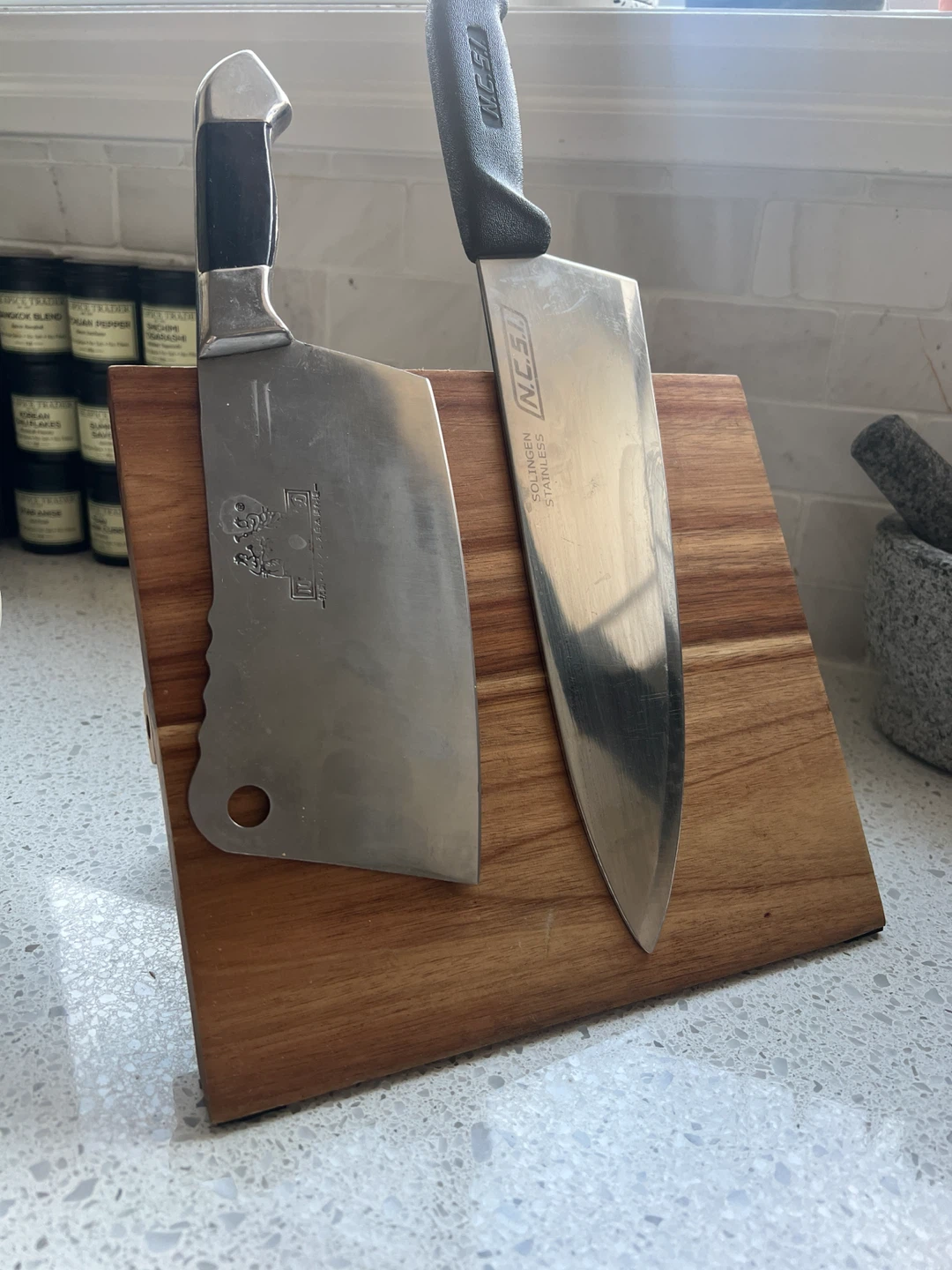 Wooden Magnetic Knife Holder