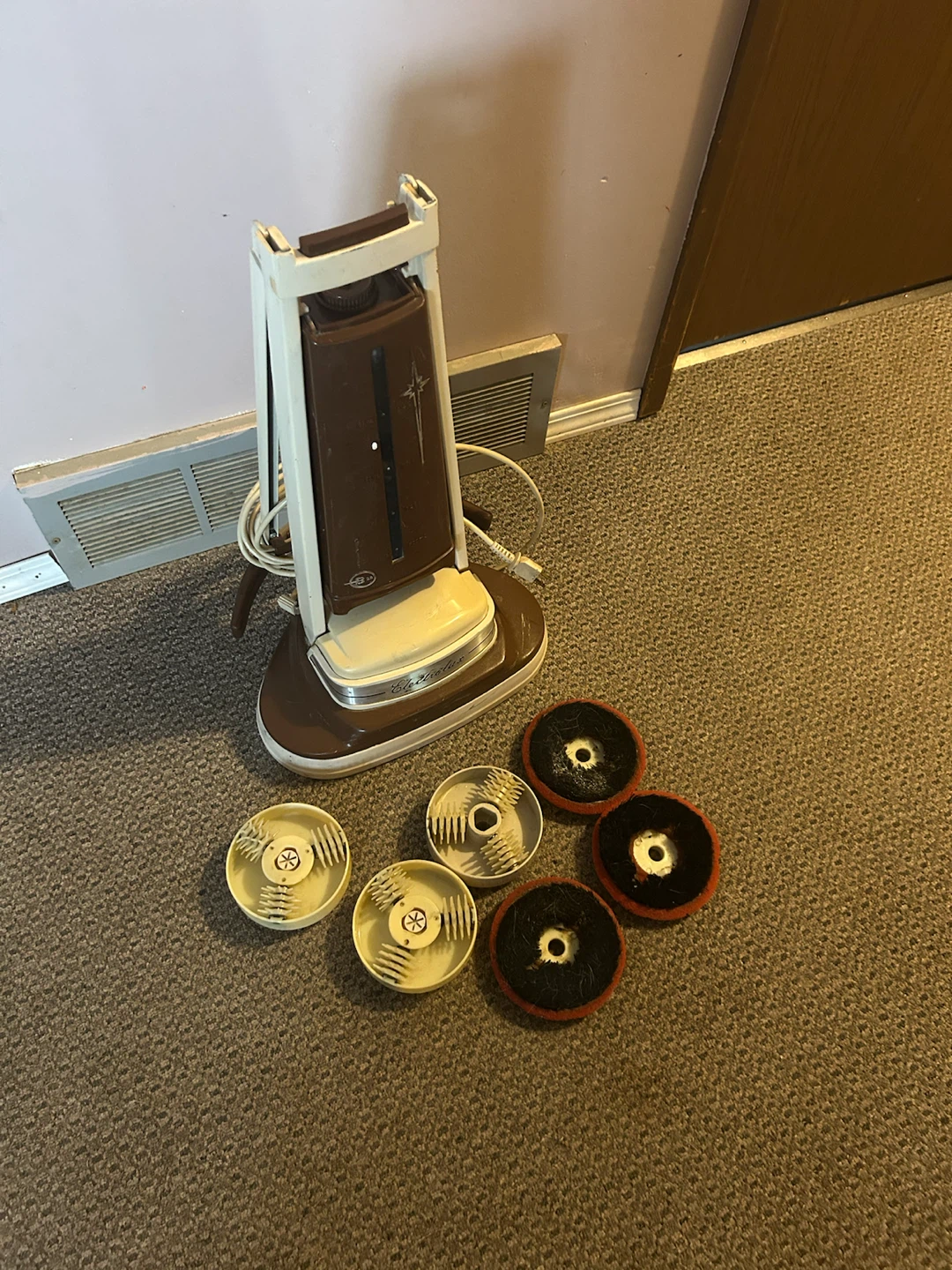 Vintage Electrolux Floor Polisher with Attachments - photo 2