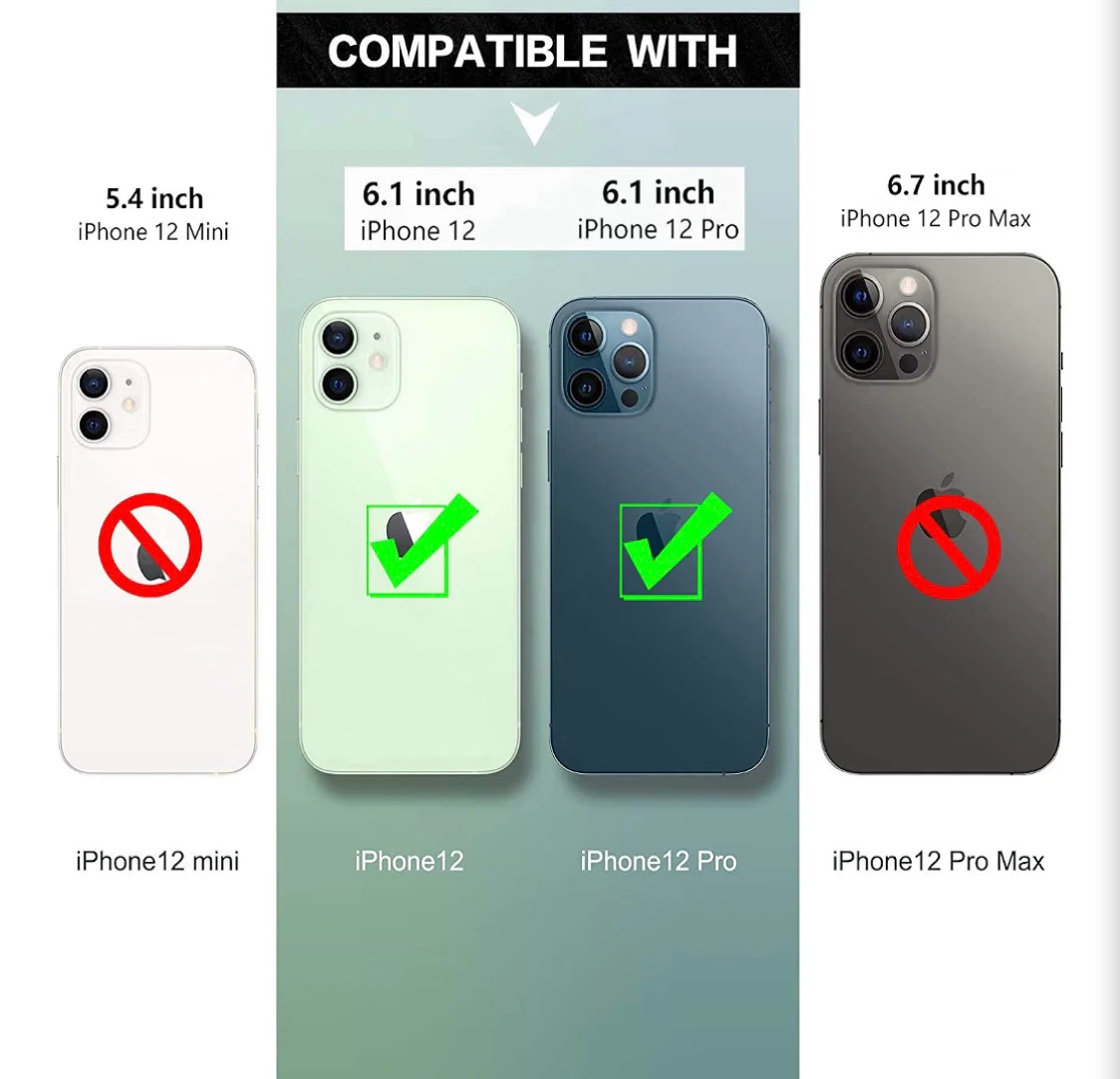LUOLNH iPhone 12 / 12 Pro Case - 6.1 Inch, Marble Design - photo 2