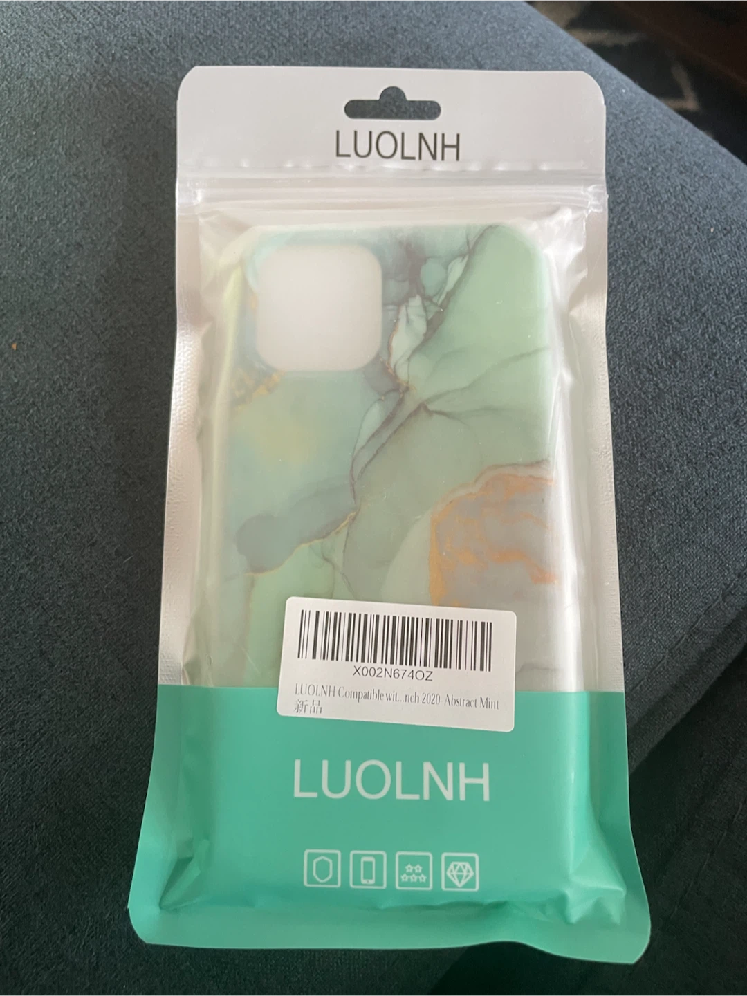 LUOLNH iPhone 12 / 12 Pro Case - 6.1 Inch, Marble Design - photo 3