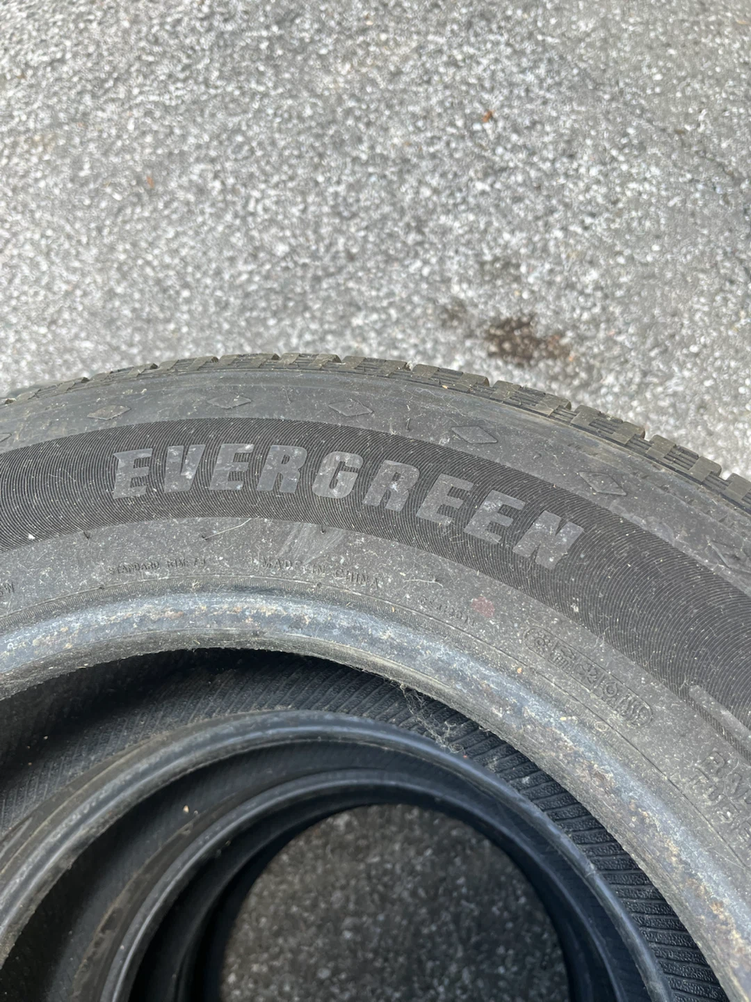 235/55R17 Evergreen All-Season Tires - Set of 4.