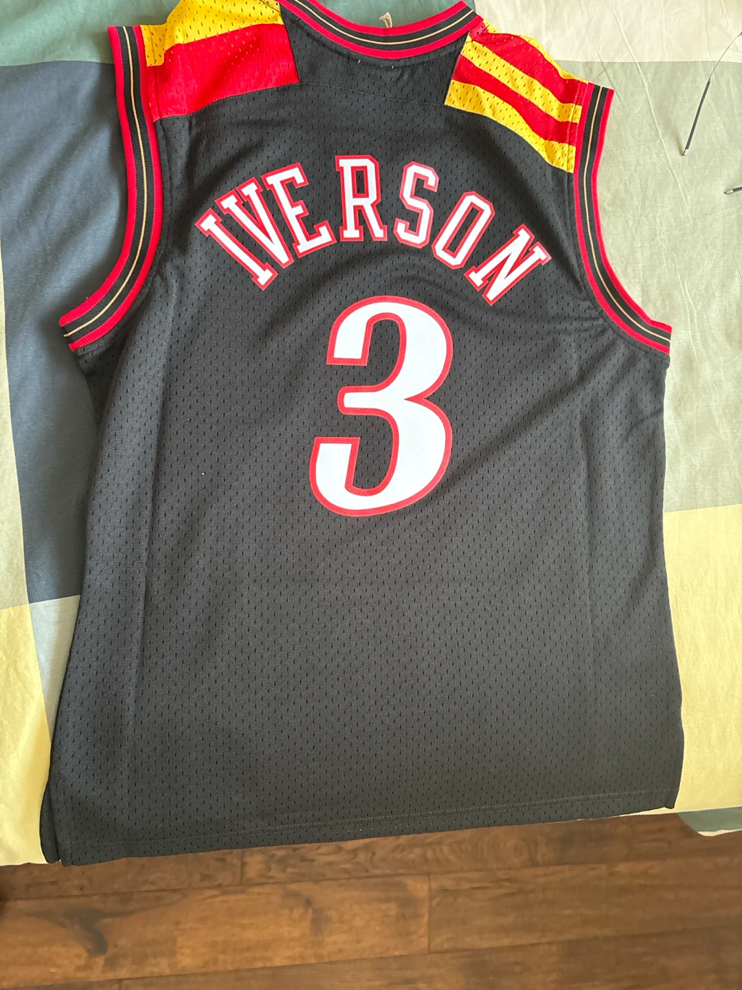 Mitchell & Ness Allen Iverson 76ers Basketball Jersey - photo 2