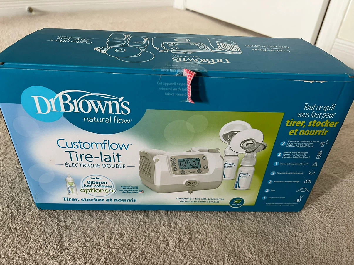 Dr. Brown's Customflow Double Electric Breast Pump - photo 2