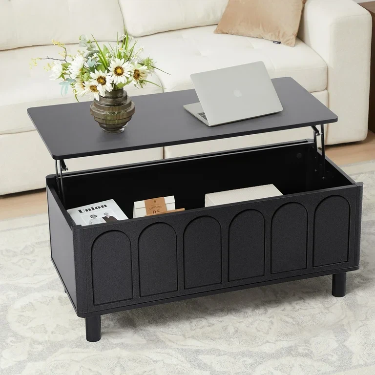YOCWO Lift Top Coffee Table Storage Shelve - photo 2
