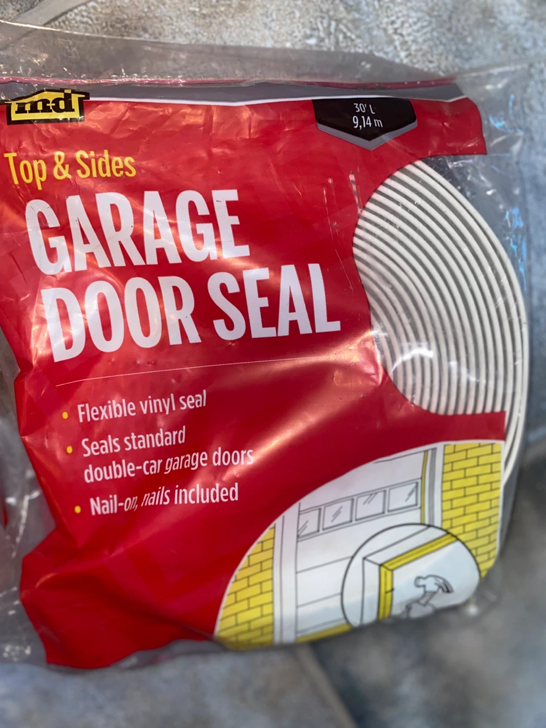 Garage Door Seal Kit (Top & Sides + Bottom) - photo 3
