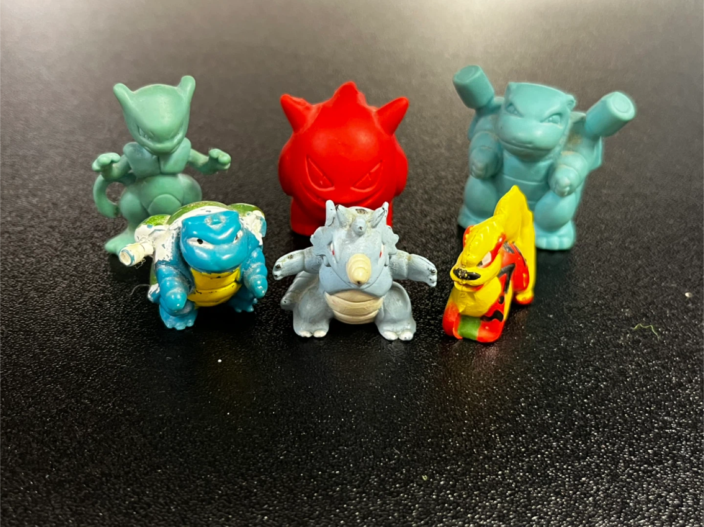 Vintage TOMY Pokemon figures and erasers