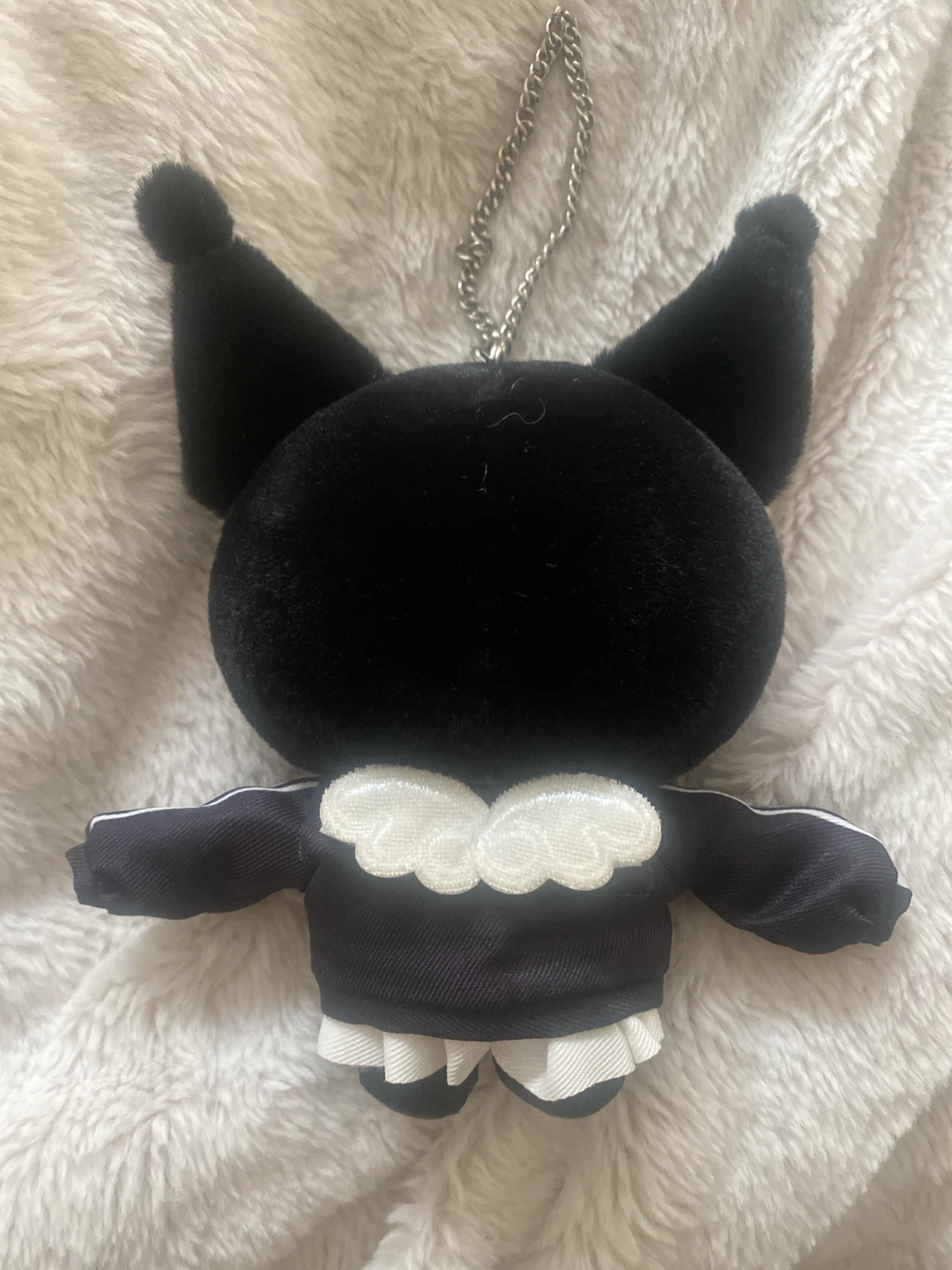 Authentic High Quality Sanrio Kuromi Plush Keychain - photo 2
