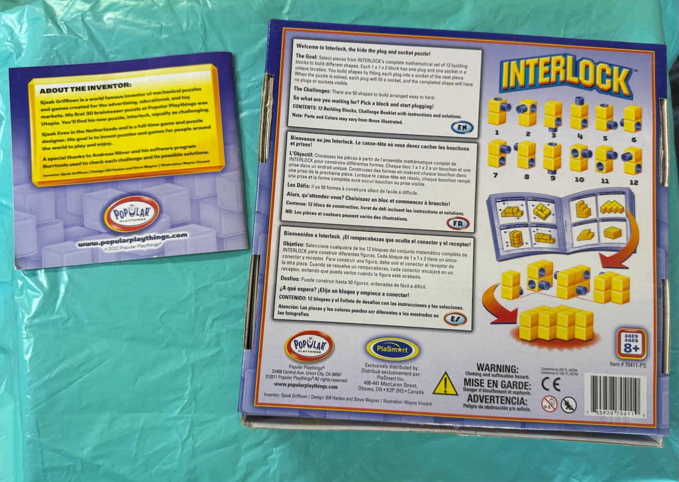 Popular Playthings Interlock Brainteaser Puzzle - photo 2