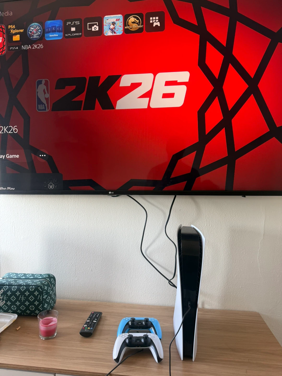 PlayStation 5 Console with Two Controllers - photo 2