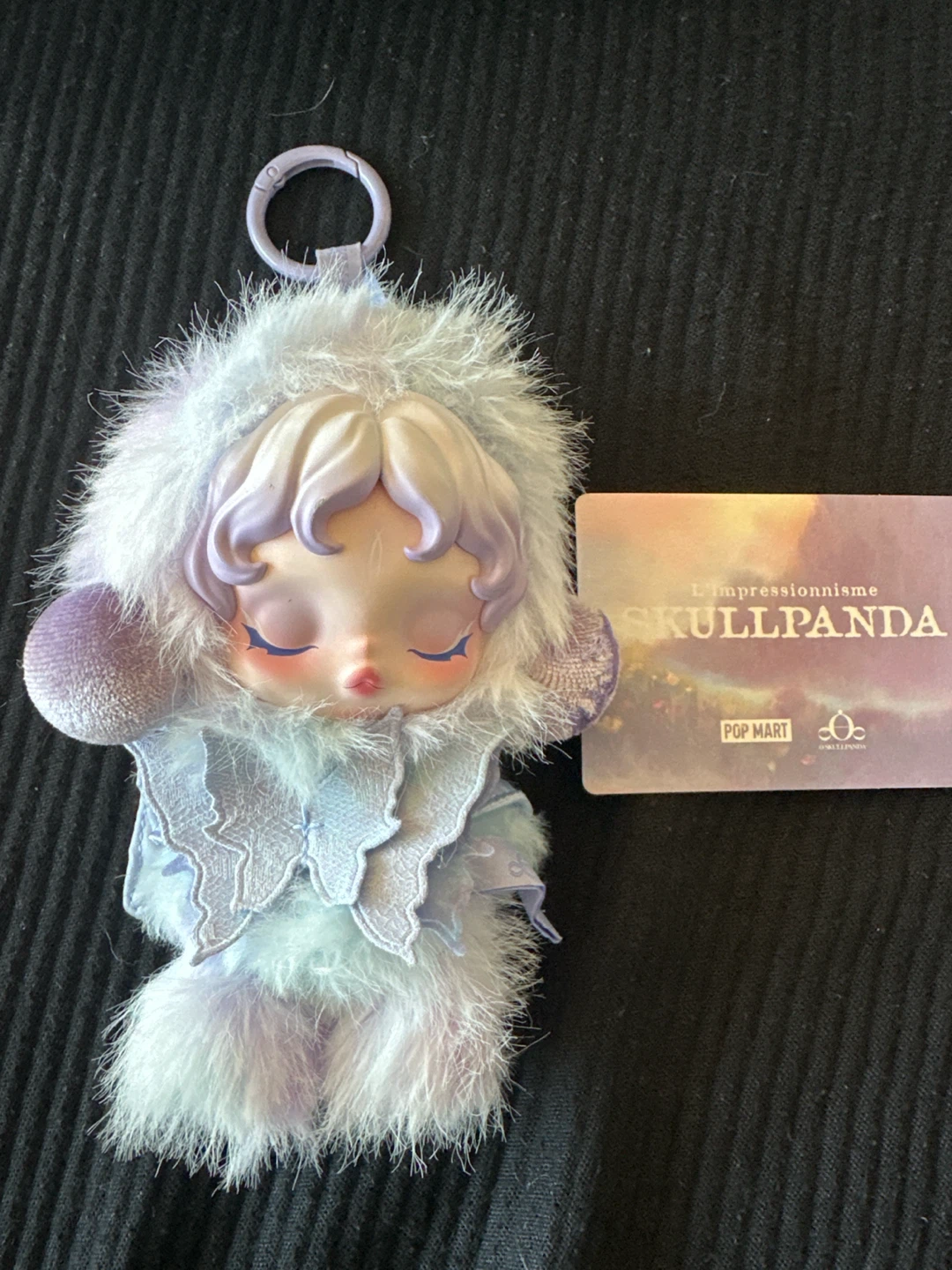 Pop Mart Skullpanda L'impressionnisme Plush Keychain