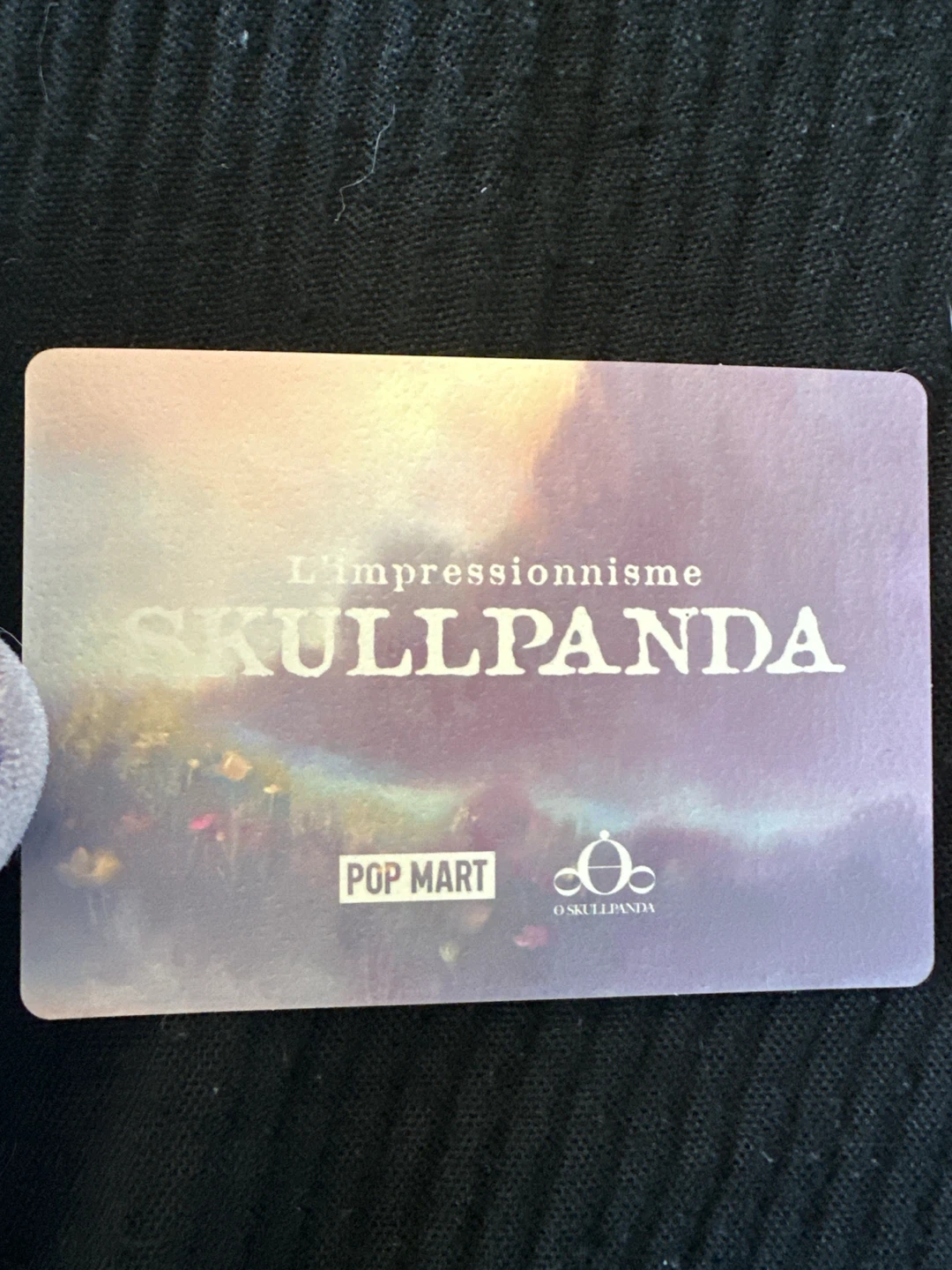 Pop Mart Skullpanda L'impressionnisme Plush Keychain - photo 2