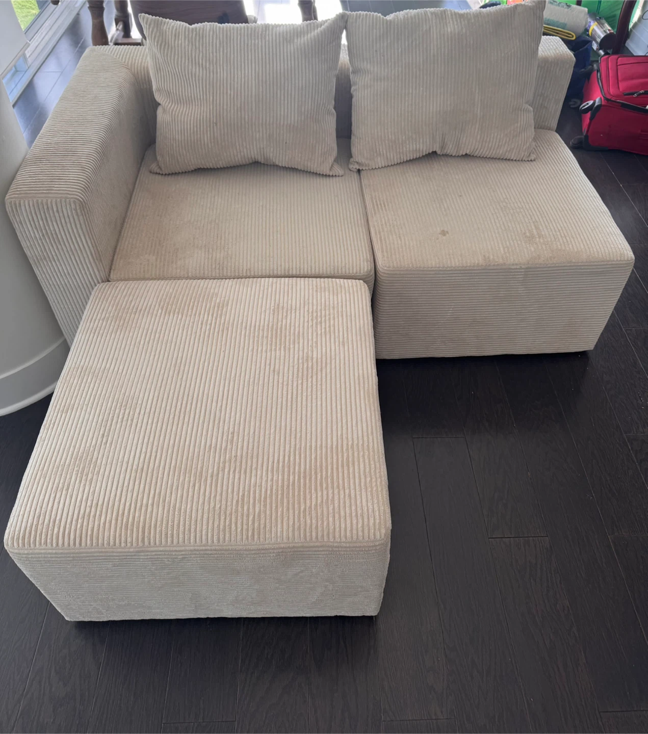 Maisons du Monde JILL Modular Corduroy Sofa – Beige - photo 3